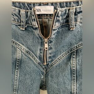 Zara cargo, boot cut, and straight jeans